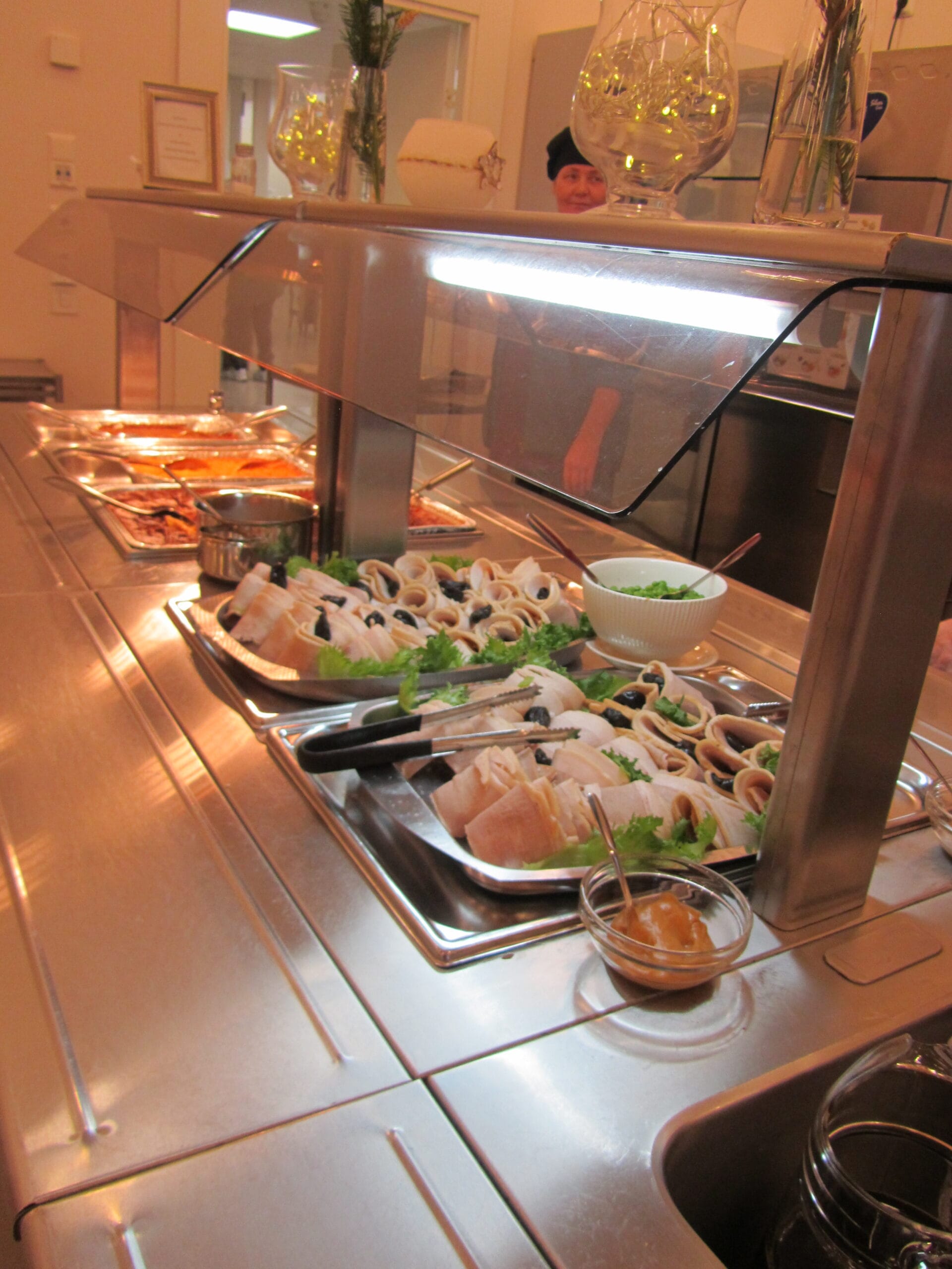 Joulupöydän antimia